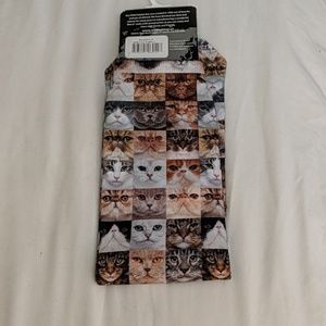 Sublimation cat print socks
